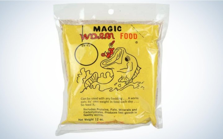  A package of Magic Worm Food