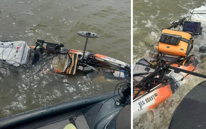 kayak fisherman tragically dies