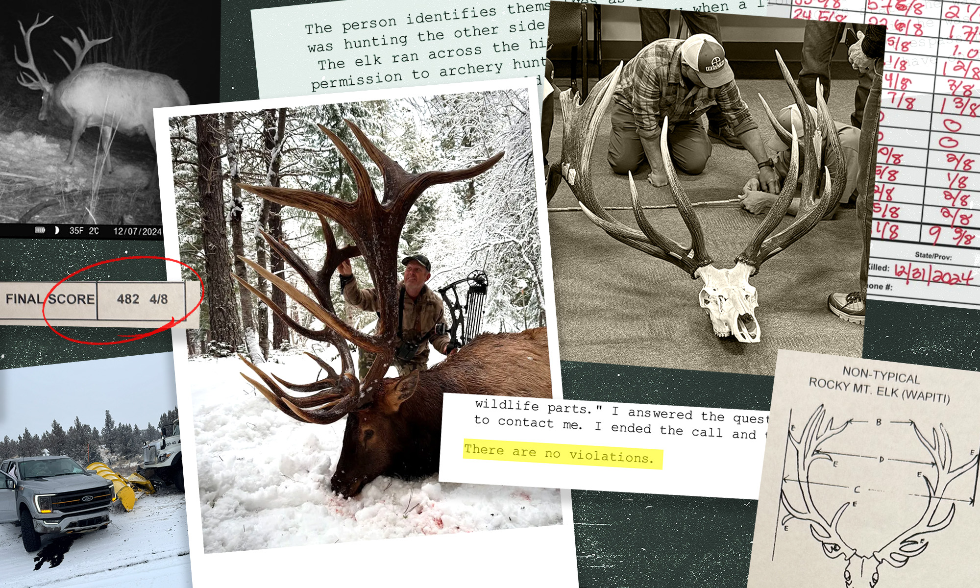 The Real Story Behind the Casey Brooks Bull, the Pending World Record Elk